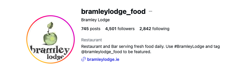 Bramley Lodge social media management by Morey Digital