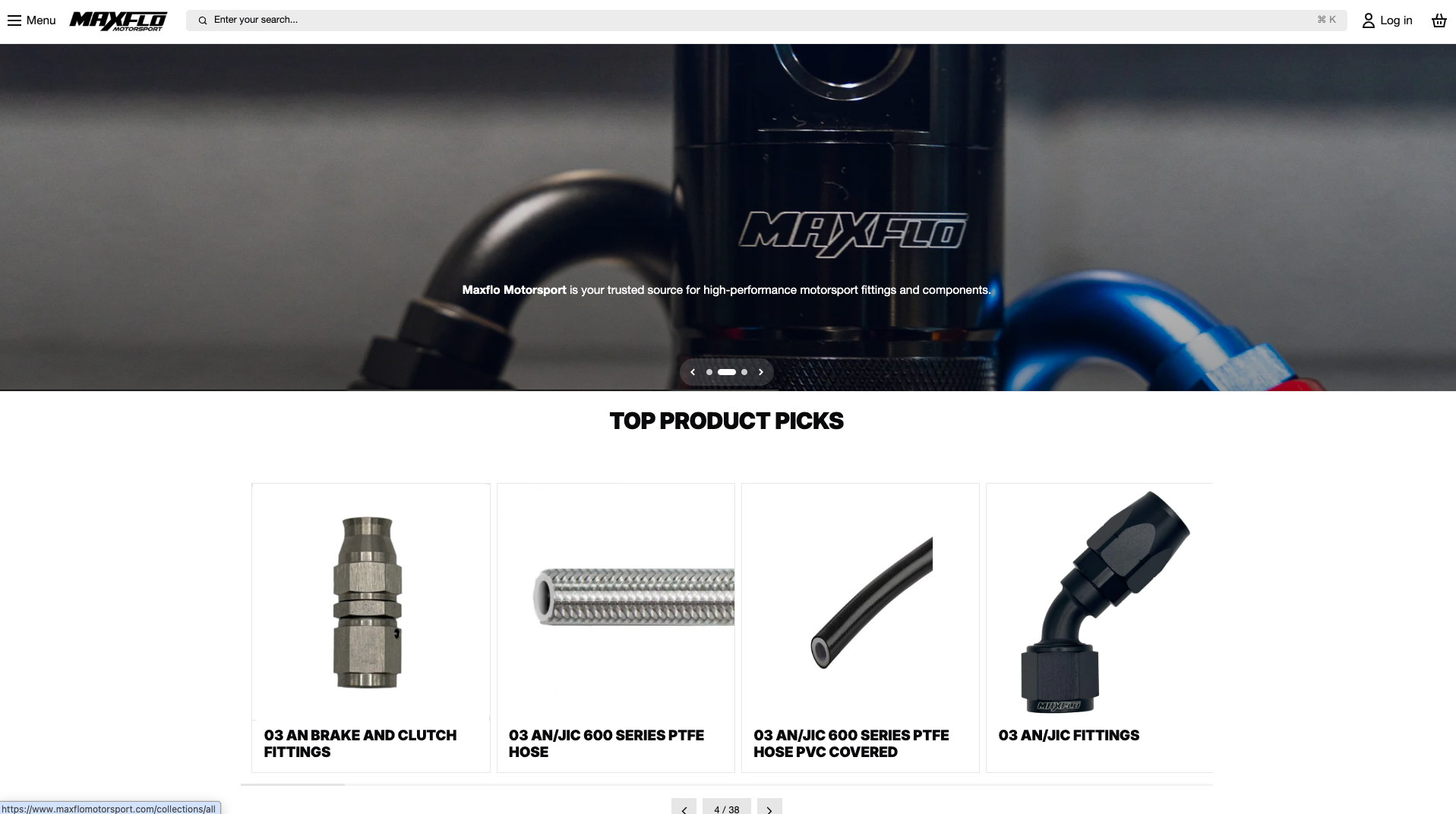 Maxflo website by Morey Digital