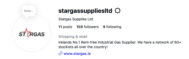 Stargas Supplies Ltd social media management by Morey Digital